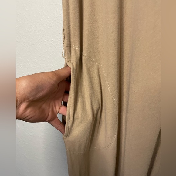 ATM Anthony Thomas Melillo Sz Large Button Front Short Sleeve Polo Shirt Dress - Picture 4 of 9